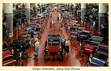 Antique Automobiles Henry Ford Museum Dearborn Michigan Postcard picture