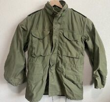 Vintage M-65 Field Jacket Small Od  Green OG-107  80s Rambo Style Military Issue picture