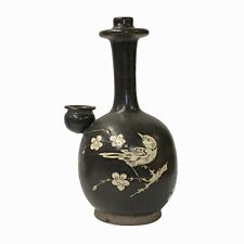 Chinese Ware Brown Black Glaze Ceramic Jar Vase Display Art ws1169 picture