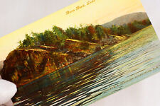 Lake Champlain Barn Rock SR Stoddard Glens Falls Antique Postcard picture