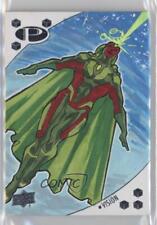 2017 Upper Deck Marvel Premier Sketch Cards Character 1/1 Vision Sketch 1j8 picture