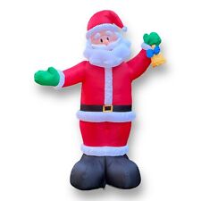 Gemmy Airblown Santa 7’ Bell 2010 Holiday Living Inflatable Lights 82927 0329273 picture