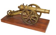 Antique Brass Cannon Model picture