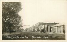 Postcard RPPC Photo Kansas Eldorado West Central Avenue 22-13553 picture