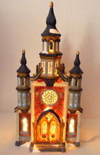 Grandeur Noel Victorian Village Cathedral Church 2001 Holiday Home Decoration picture