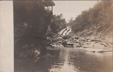 Middletown, NY? RPPC 1908 Creek? vintage New York Real Photo Postcard picture