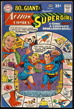 ACTION COMICS #360 1968 FN/VF SUPERGIRL GAME BOARD Design Cover 80 PG GIANT G-45 picture