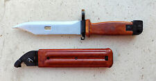Izhevsk Vintage Russian Soviet Bakelite Bayonet With Scabbard RARE TYPE marks picture