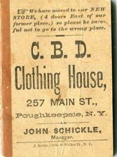 Poughkeepsie NY RARE CBD Clothing House 257 Main Street Tiny Notebook Awesome picture
