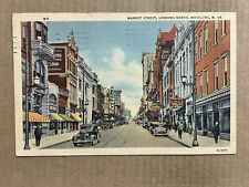 Postcard Wheeling WV West Virginia Market Street Looking North Vintage PC picture
