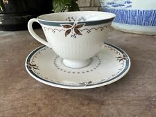 ENGLAND Fine China Royal Doulton Old Colony Cup & Saucer 560272 picture