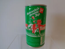Nebraska America's Turning 7up Soda Can Air Filled Crimped Steel Vintage 1979 picture