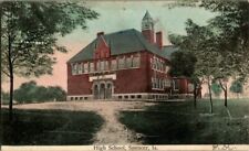 1908. HIGH SCHOOL. SPENCER, IOWA. POSTCARD SL7 picture