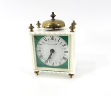 Vintage Phinney-Walker Travel Alarm Clock Made in West Germany Green Face Tested picture