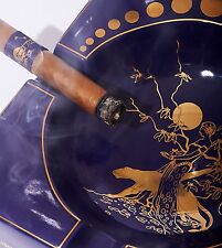 Art Nouveau Ceramic Cigar Ashtray: Accomplice - Principle Cigars - Nashville, TN picture