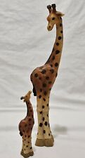 LOT OF 2 - Resin Giraffe Figurines - Dad 15