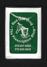 Sealed Deck Red Oak Drug The Prescription Shop Playing Cards Texas Store picture