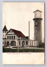 Princeton MN-Minnesota, Electric Power House, Antique, Vintage Postcard picture