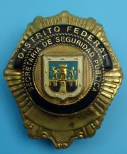 Q57, OBSOLETE Distrito Federal - Mexican Police badge, Numbered picture