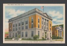 white border linen postcard Post Office, Rock Hill, South Carolina - 1949 picture