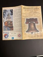 Vintage 1976 Pennsylvania Bicentennial Highway Road Map  picture