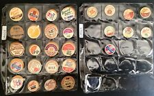 CANADA 46 VINTAGE CANADIAN MILK CAPS * ONTARIO * MONTREAL FRENCH & ENGLISH picture
