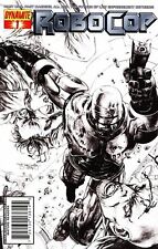 Robocop #1 Black & White Cover (2010) Dynamite Comics picture