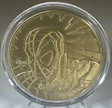Spider-man Marvel Comics Highland Mint Bronze Coin #714 of 25,000 COA picture
