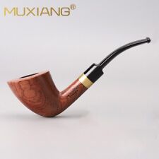 MUXIANG Rosewood Tobacco Smoking Pipe Handmade Wooden Pipes Kit with Gift Box picture