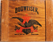 Anheuser-Busch Inc Budweiser Wooden Crate Box Lid/Cover picture