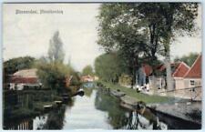 BLOEMENDAAL, MONNICKENDAM   Netherlands   Handcolored   ca 1910s Postcard picture