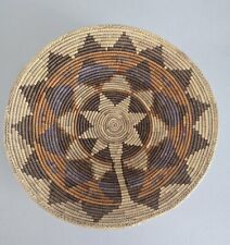 Vintage Native American Ceremonial Wedding Basket Handwoven Coil 14” picture