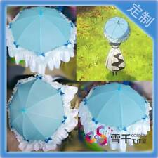Violet Evergarden Blue Parasol Girls Cosplay Props Anime Umbrella Christmas Gift picture