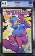 Spider-Boy #5 CGC 9.8 Rose Besch Variant Cover White Pages Graded Marvel 2024 WP picture