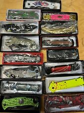 Folding Pocket Knife Mystery Bag Spring Assisted Open Pocket Knives All New picture