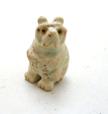 Beautiful Carved Unknown Stone Bear Figure- Vintage Estate Find picture