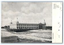c1905 Exterior View Casino Building Lake Asbury Park New Jersey Vintage Postcard picture