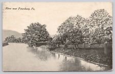 Postcard River Near Petersburg Pennsylvania ca.1912 picture