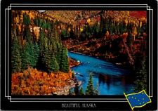 Vintage Beautiful Alaskan Fall Colors Postcard ~ Ships Free picture