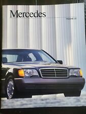 Vintage Original Mercedes Benz Prospectus Volume 35 1991 30 Pages picture