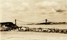 c1930's Washington Memorial Bridge Fort Lee, New Jersey NJ RPPC Photo Postcard picture