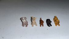 Dog Miniatures Very Small Lot Of 5 picture