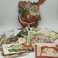 Vintage Ephemera Greeting Card Lot 80 pc Christmas Valentine Birthday Postcards picture