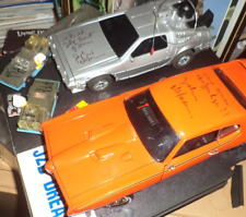 John Z Delorean  signed 4 models various Cars 1/18 GTO Judge + 3 BTTF  in person picture