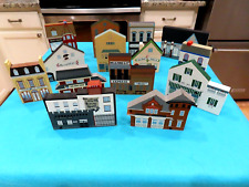Collection (11) Cats Meow Display Series Various Buildings  Good Condition L6.24 picture