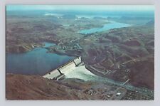 Grand Coulee Dam Grant & Okanogan Counties Washington VINTAGE POSTCARD 1465 picture