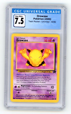 2000 Pokemon CGC 7.5 NM Drowzee Team Rocket Unlimited 54/82 picture