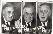 1943 press photo Franklin Delano Roosevelt President US picture