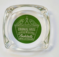 ca. 1950's Colonial House Cocktails Glass Ashtray Hwy 91 Las Vegas Nevada NV picture