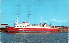 M/S Manic Auto & Passenger Ferry Ship, St. Lawrence River, Canada Postcard picture